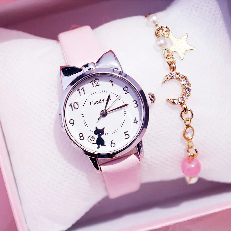 Japanese Heart Design Watch for Girls