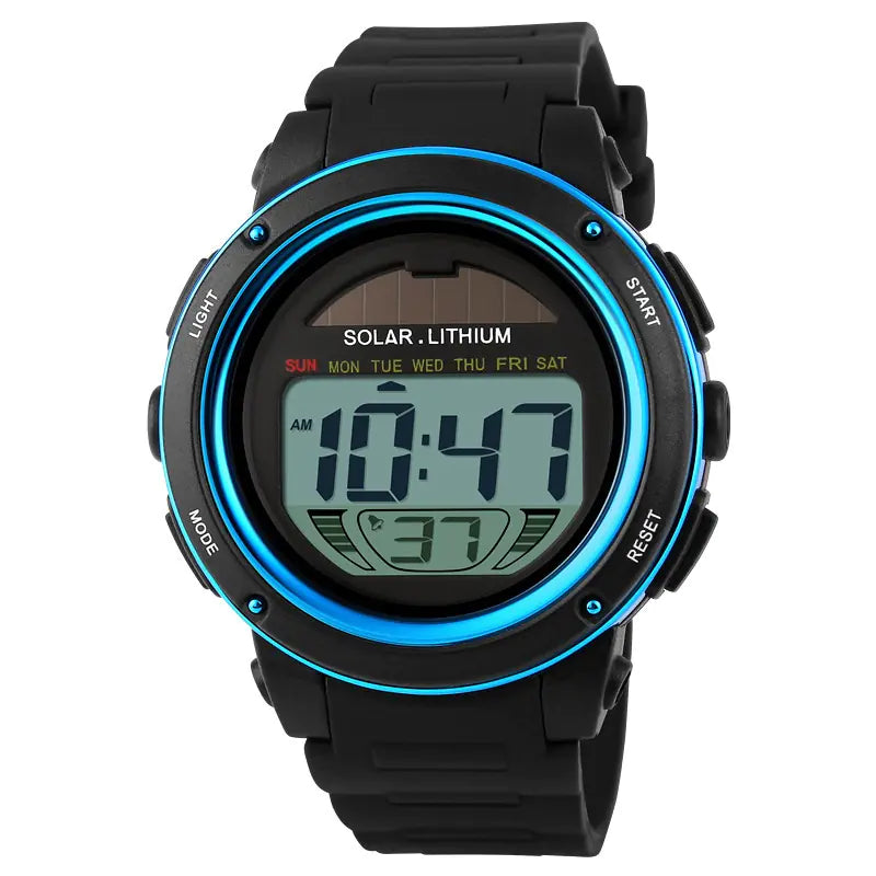 Waterproof Solar Watch for Student Fashion