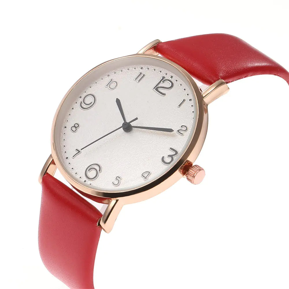 Khorasan Fashion Simple Quartz Watch for Women