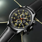 DEYROS Luminous Calendar Quartz Watch for Men