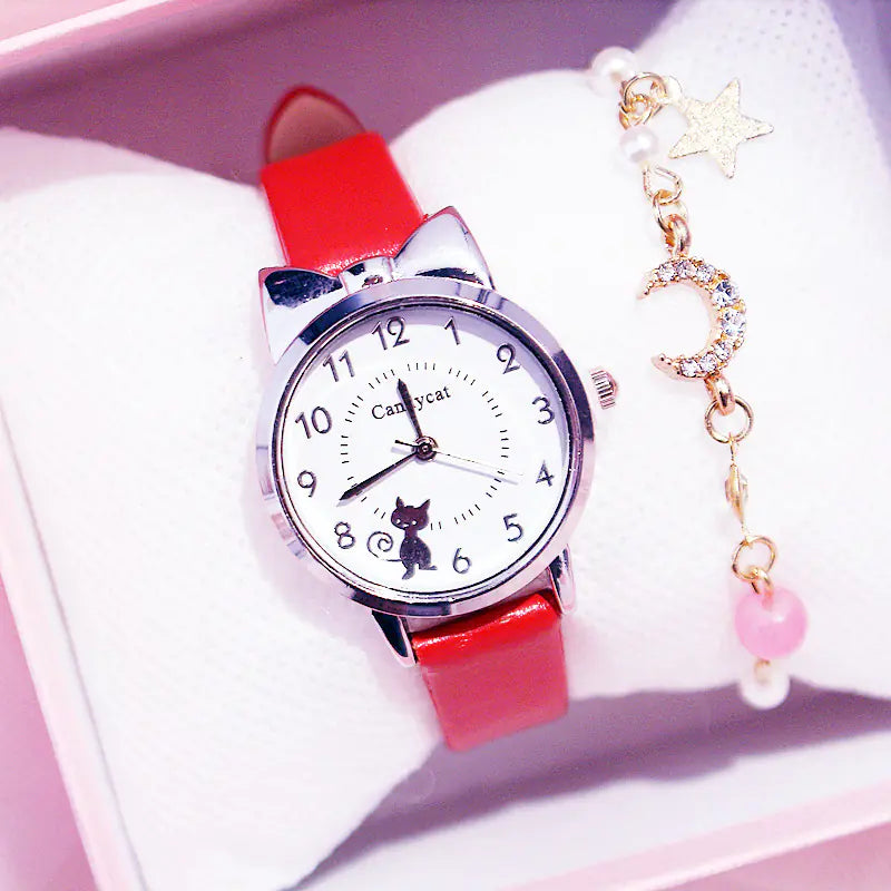Japanese Heart Design Watch for Girls