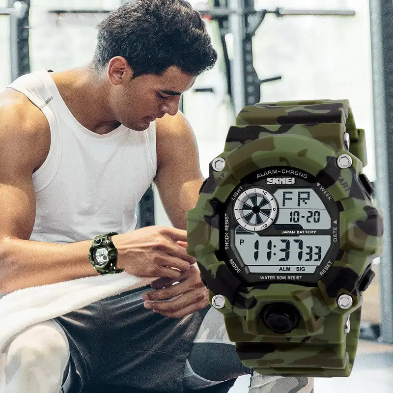 Waterproof Multifunctional Mountaineering Watch for Students