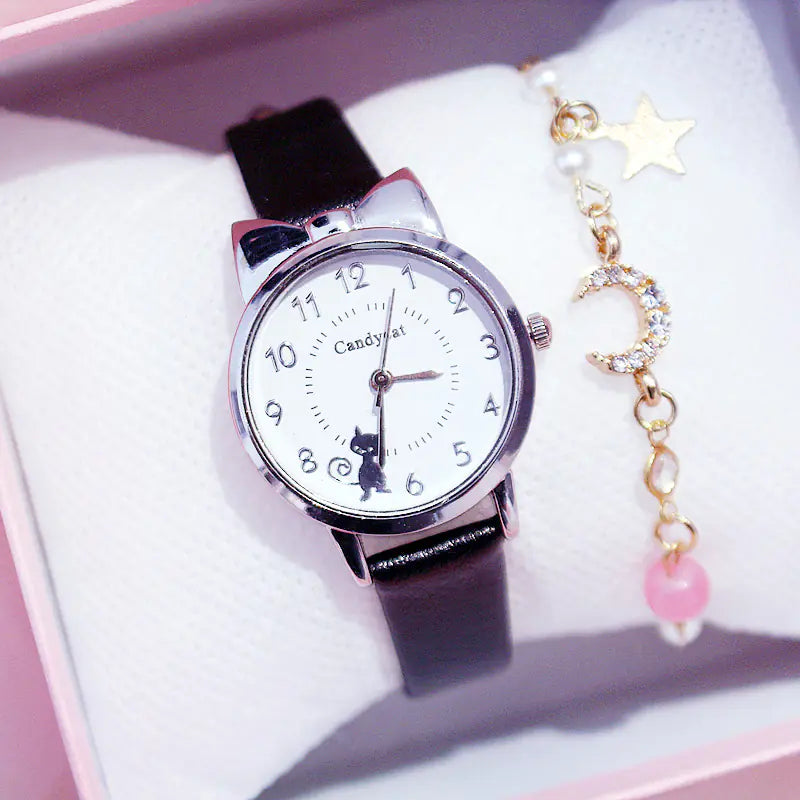 Japanese Heart Design Watch for Girls