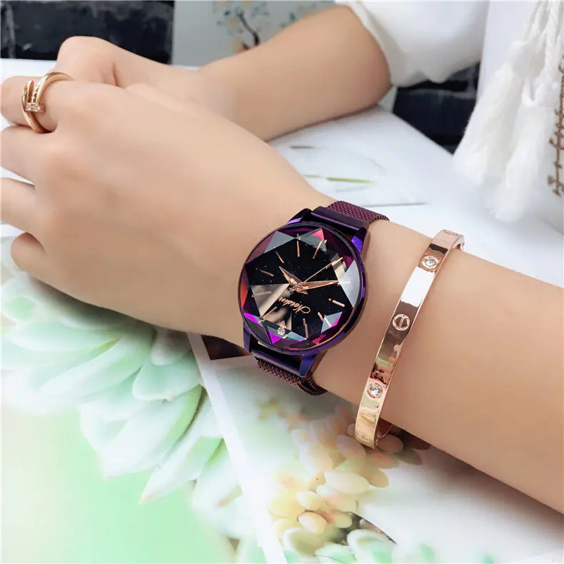 Trendy Waterproof Magnetic Lazy Watch for Students