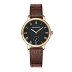 Sanda Leather Strap Quartz Watch for Men