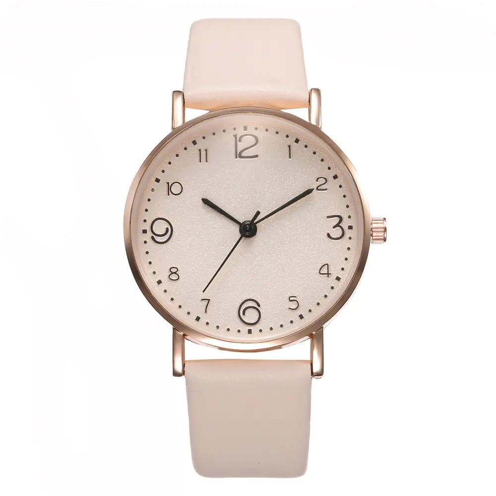 Khorasan Fashion Simple Quartz Watch for Women