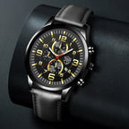 DEYROS Luminous Calendar Quartz Watch for Men