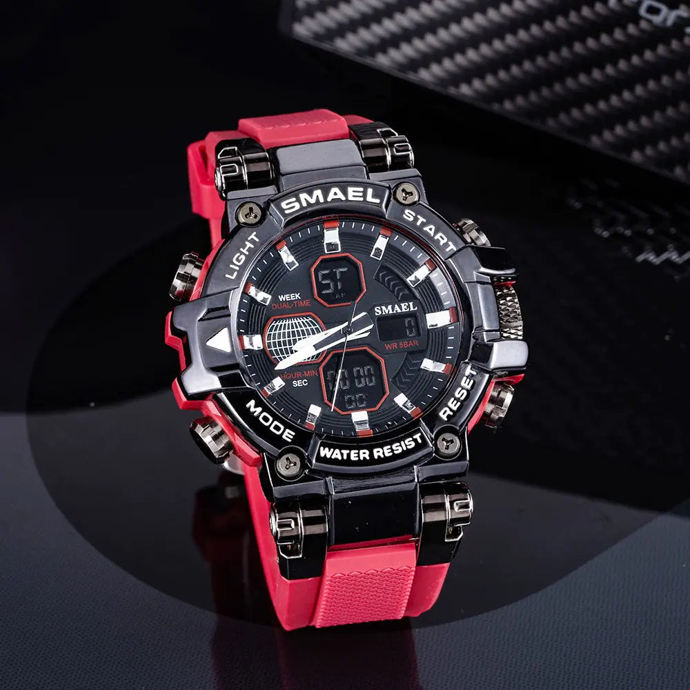 Trendy Multifunctional Alloy Watch for Men