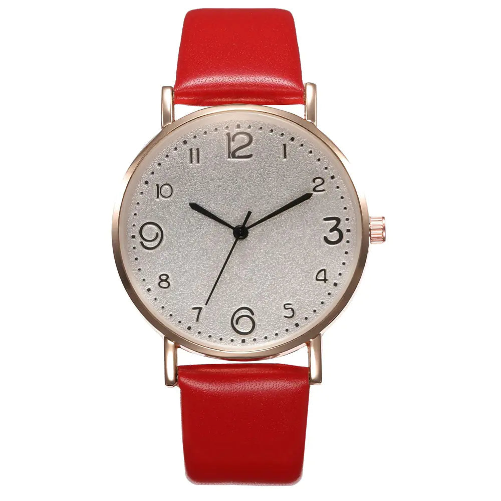 Khorasan Fashion Simple Quartz Watch for Women