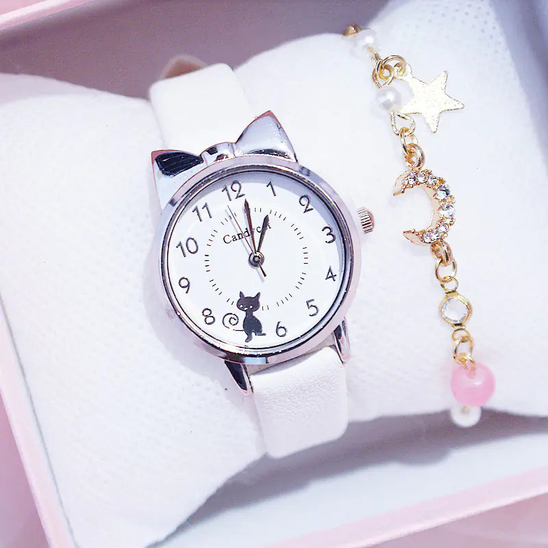 Japanese Heart Design Watch for Girls