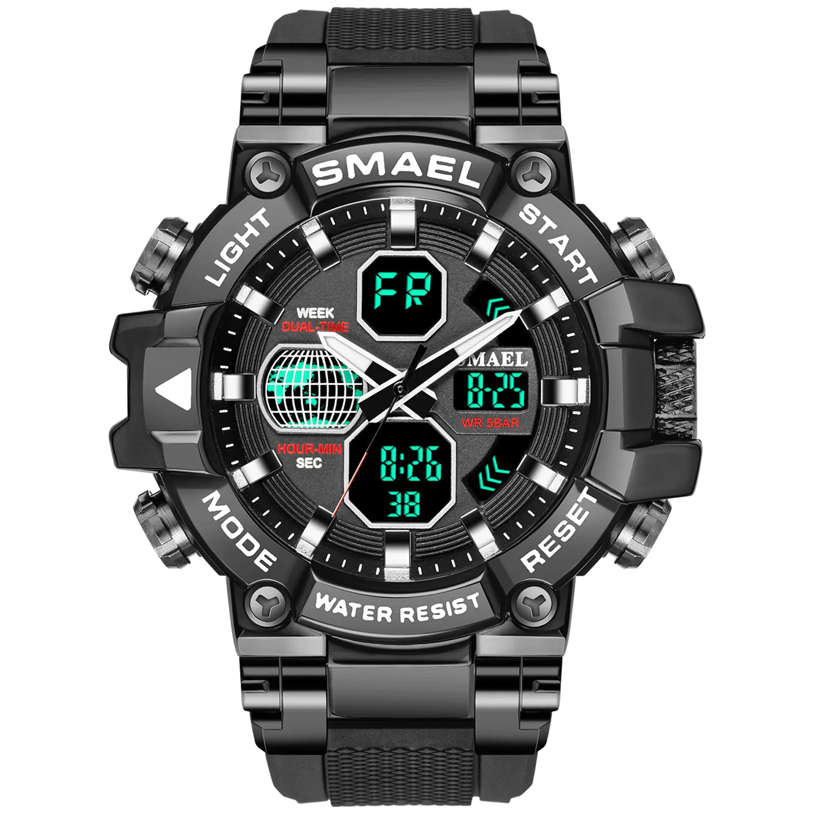 Trendy Multifunctional Alloy Watch for Men