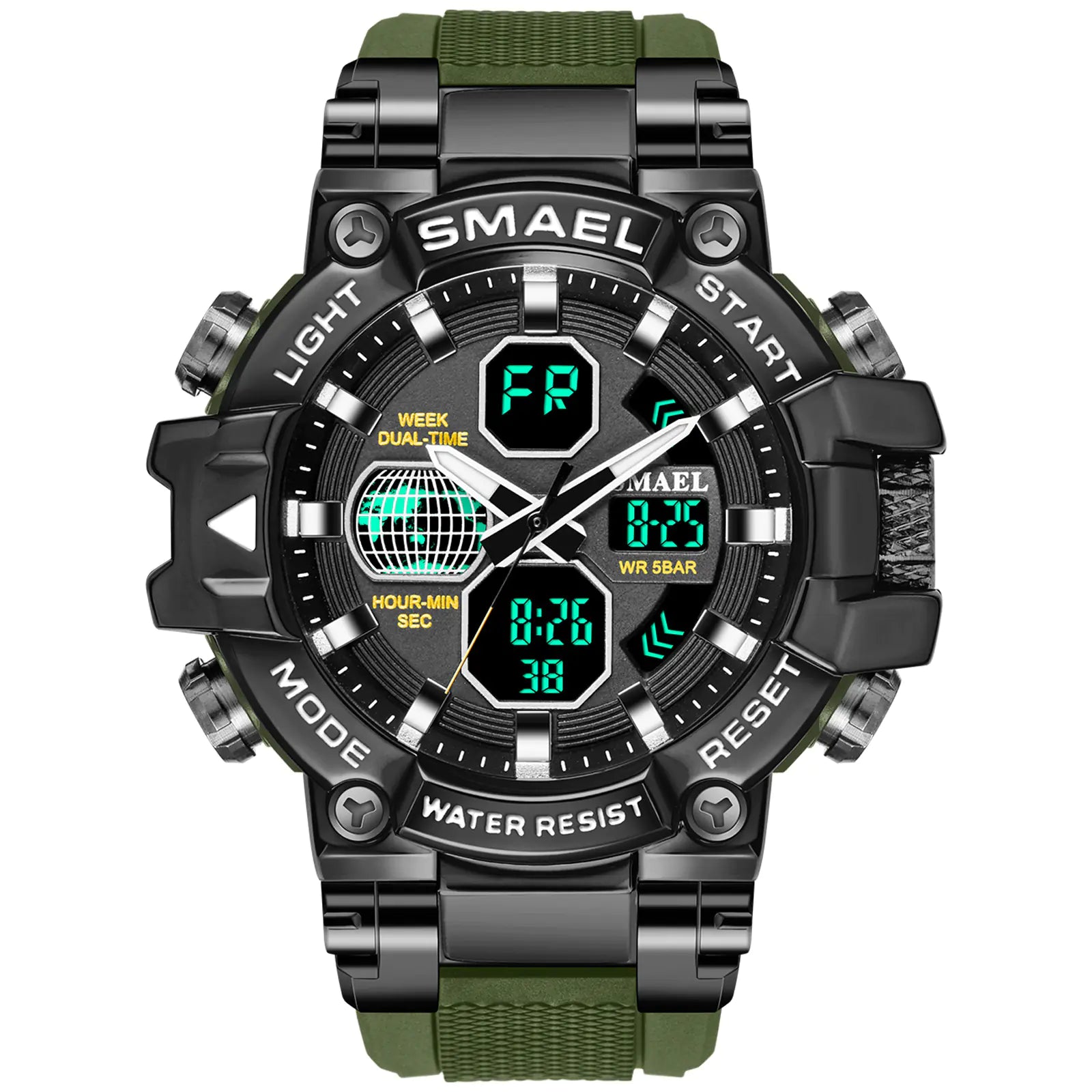 Trendy Multifunctional Alloy Watch for Men