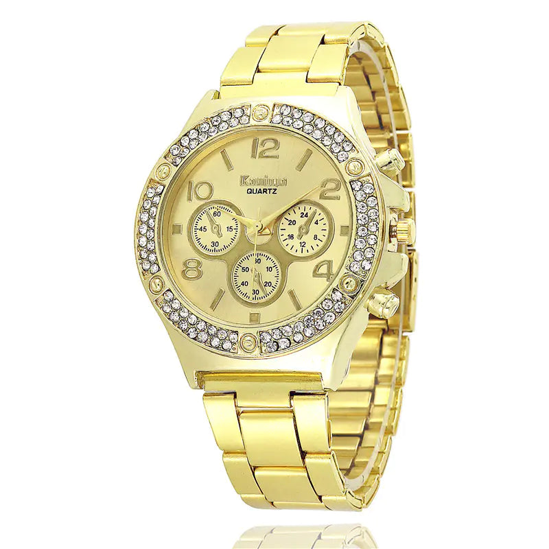 Kanima Crystal Casual Quartz Watch for Women