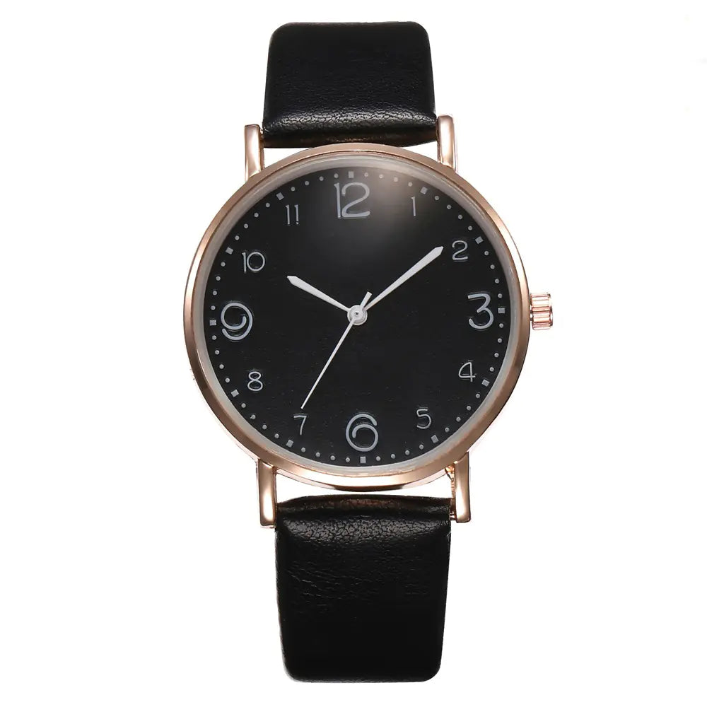 Khorasan Fashion Simple Quartz Watch for Women