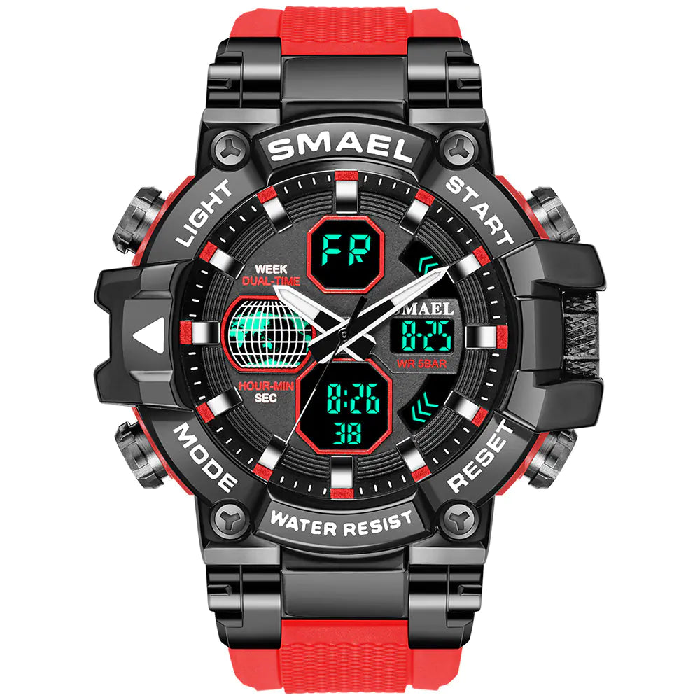 Trendy Multifunctional Alloy Watch for Men