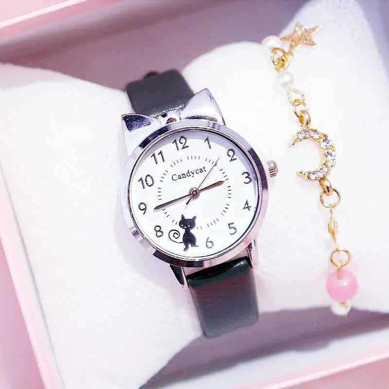 Japanese Heart Design Watch for Girls