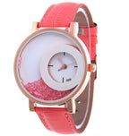 Fashion Quartz Watch with Rhinestones for Women