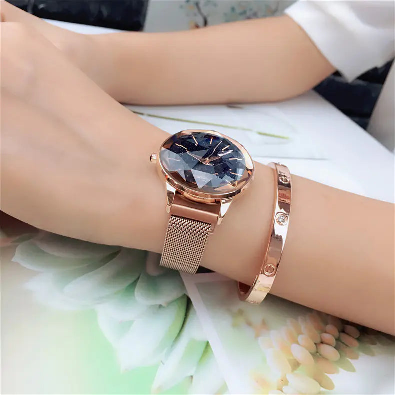 Trendy Waterproof Magnetic Lazy Watch for Students